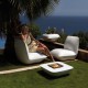 Pillow Mesa Table Basse Vondom Blanc Mat