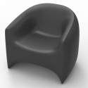 Blow Vondom armchair anthracite Matt