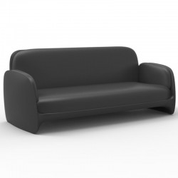 Divano Sofa VONDOM Pezzettina antracite opaco