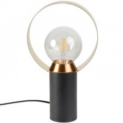 Black Metal and Gold Doop KosyForm Lamp