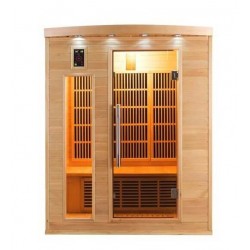 Infrared Sauna Apollon Quartz 3 places France Sauna