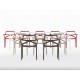 Lot de 4 Chaises Delta Vondom Blanc