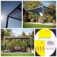 Pergola Bioclimatic Orientable Blades 11m2 and Brise-Vue façade 3.6m