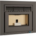 Pellet insert Steel Escalor 8Kw A+ Poseidon