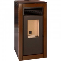 Pellet stove Escalor de 15Kw Brown Vintage Frida