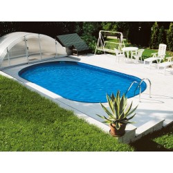 Pool Ovale Ibiza Family 600 Luxe Begraben