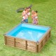 Piscina Madeira para crianças Pistoche 2 x 2m