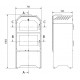 Estufa de leña Ferlux con horno de acero Forno 6016kW con vidrio