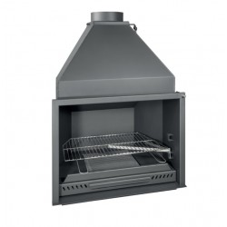 Ferlux built-in barbecue S70 steel with hood