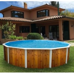 Piscina elevada TOI Veta redonda 350xH120 con kit completo