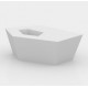 Tavolino Faz Vondom White