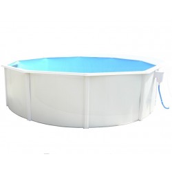 Piscine hors sol TOI Prestige ronde 350x120 Blanc