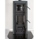 Wood stove with oven Nordica Extraflame Ester Evo 9.5kW natural stone