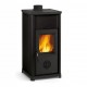 Stufa a legna Nordica Extraflame Tea 6.6kW nero Antracite