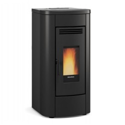 Estufa ventilada de pellets La Nordica Extraflame Klaudia 8kW Negro