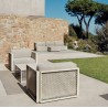 Sillón Vondom The Factory aluminio Ecru