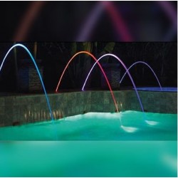 Water Jet Magicstream Pool Efecto de color LED brillante