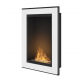 SIMPLEfire Frame 550 Schwarzer Bioethanol-Kamin mit 1 Fenster