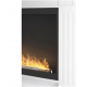 Infire Inportal1 Bioethanol Fireplace White with 1 Window