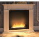 Infire Inportal1 Bioethanol Fireplace White with 1 Window