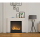 Infire Inportal1 Bioethanol Fireplace White with 1 Window