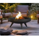 Misa 700 Steel Fire Bowl black Infire