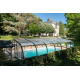 Mid-height pool enclosure Abrisol Tabarca Fixed veranda 15x550m