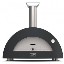Alfa Forni Moderno 2 Gas Pizza Oven Antraciet Grijs
