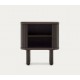 Comodino in legno di frassino scuro 50x55 Leni VeryForma