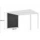Side Blind Curtain Bioclimatic Pergola Habrita 3m