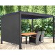 Cortina Lateral Cortina Bioclimática Pérgola Habrita 3m