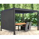 Cortina Lateral Cortina Bioclimática Pérgola Habrita 3m
