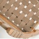 Fauteuil Pliable Beli en bois massif et corde beige VeryForma