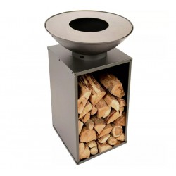 Onyx 80 Brazier Table and Raised Grid RedFire