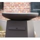 Zwarte Orion Classic Brazier en RedFire deksel