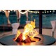 Brasero Brasichic Classic Plus piramidaal zwart Flamino