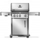 Barbacoa de gas Napoleon Rogue® PRO 425 BB SIZZLE ZONE™ y 4 quemadores, uno de ellos lateral