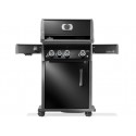 Napoleon Rogue® PRO 425 zwarte gasbarbecue BB SIZZLE ZONE™ en 4 branders waarvan één Side