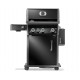 Napoleon Rogue® PRO 425 zwarte gasbarbecue BB SIZZLE ZONE™ en 4 branders waarvan één Side