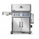 Napoleon Rogue® PRO-S 525 RSIB stainless steel SIZZLE ZONE™ gas barbecue with 6 burners and 1 rear