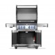 Napoleon Rogue® PRO-S 525 RSIB SIZZLE ZONE Gas™ Grill Zij- & Achterbrander