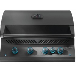 Parrilla de gas Napoleon Phantom 700 Big 32 incorporada con 4 quemadores y 1 trasero infrarrojo