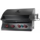 Napoleon Inbouw Gas Grill 700 Big 32 met 4 Branders en 1 Infrarood Achter