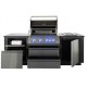 OASIS® 105 Napoleon buitenkeuken met Sizzle Zone® 700-serie zijgrill