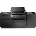 OASIS® 105 Napoleon Matte Black 700 Series Sizzle Zone® Side Outdoor Kitchen