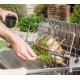 Le Marquier Mendy roestvrijstalen barbecue met draaispit