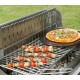 Le Marquier Irissarry Edelstahlgrill mit Drehspieß 78x32