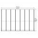 Olympia 3x4,25 m Wandpergola aus Weißaluminium und Canopia Polycarbonat