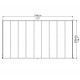 Pergola adossée Olympia 3x5,46m aluminium blanc et polycarbonate Canopia