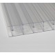 Pérgola de pared Olympia 3x6,1m de aluminio blanco y policarbonato Canopia